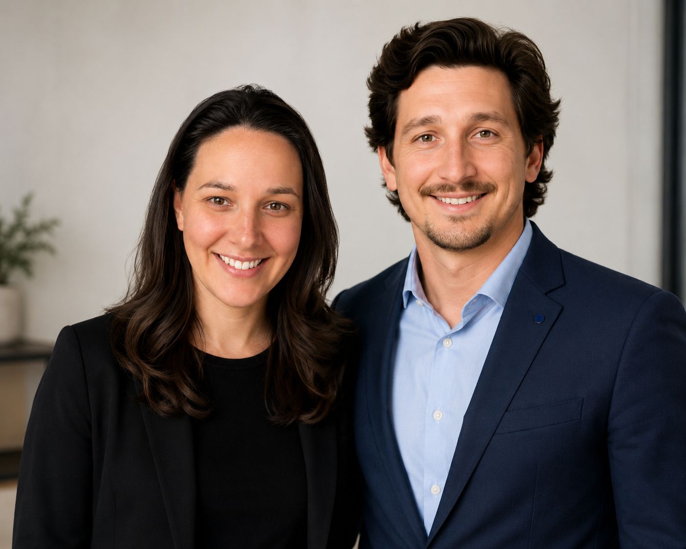 Jordan Couture, Vice President of Operations, and Reid Couture, Mortgage Agent Level 1